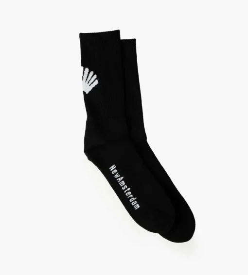 New Amsterdam Surf Association Logo Socks Black