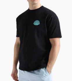 New Amsterdam Surf Association Logo Tee Black Pool