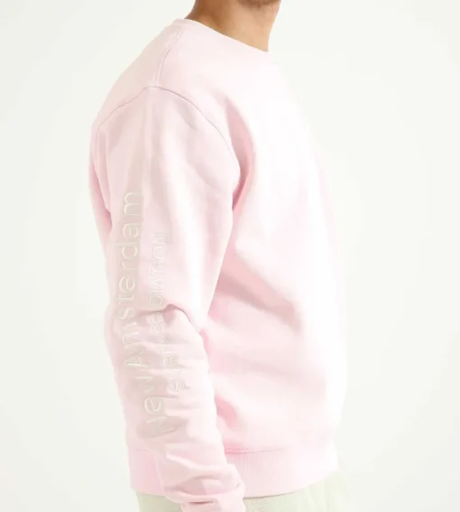 New Amsterdam Surf Association Logo Sweat Pink