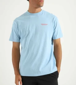 New Amsterdam Surf Association Coral Tee Blue