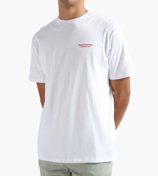 New Amsterdam Surf Association Flood Tee White