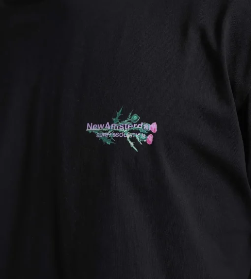 New Amsterdam Surf Association Distel Tee Black