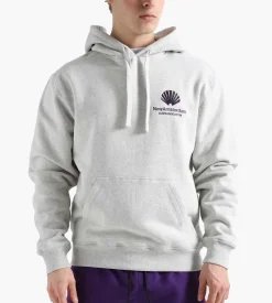 New Amsterdam Surf Association Logo Hoodie Ash Acai
