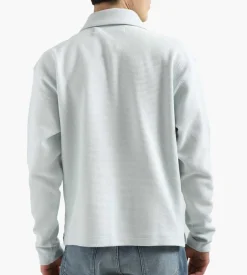 New Amsterdam Surf Association Tide Half Zip Light Blue