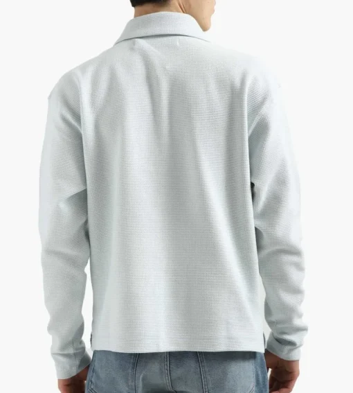 New Amsterdam Surf Association Tide Half Zip Light Blue
