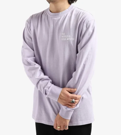 New Amsterdam Surf Association The World Longsleeve Lilac