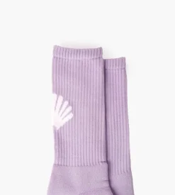 New Amsterdam Surf Association Logo Sock Lilac