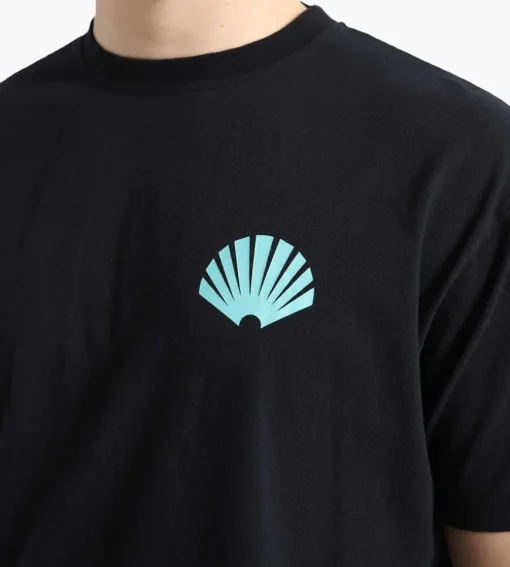 New Amsterdam Surf Association Logo Tee Black Pool