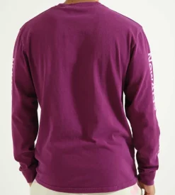 New Amsterdam Surf Association Logo Longsleeve Purple
