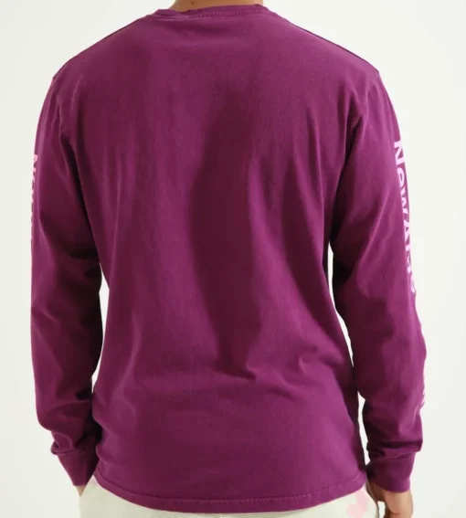 New Amsterdam Surf Association Logo Longsleeve Purple