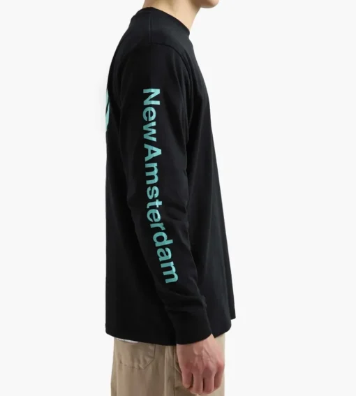 New Amsterdam Surf Association Logo Longsleeve Black