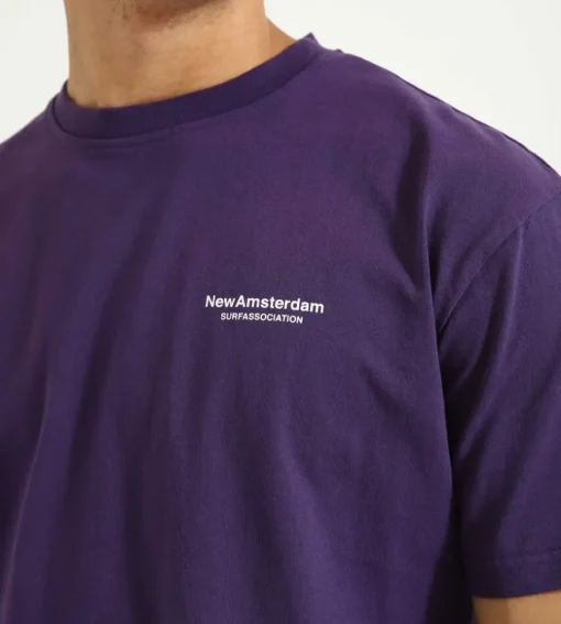 New Amsterdam Surf Association Anemone Tee Purple