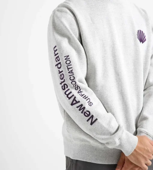 New Amsterdam Surf Association Logo Sweat Ash