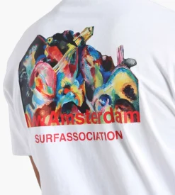 New Amsterdam Surf Association Flood Tee White