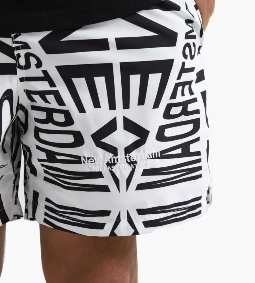 New Amsterdam Surf Association Logo Board Short Aop
