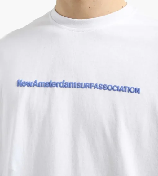 New Amsterdam Surf Association Level Tee White