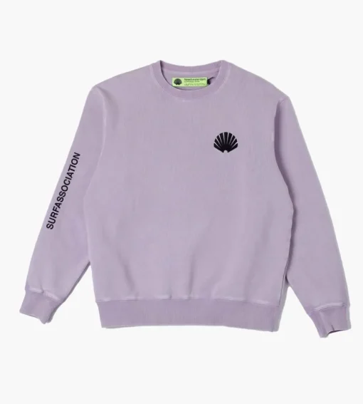 New Amsterdam Surf Association Logo Sweat Lilac