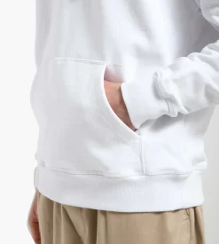 New Amsterdam Surf Association Logo Hoodie White Lilac