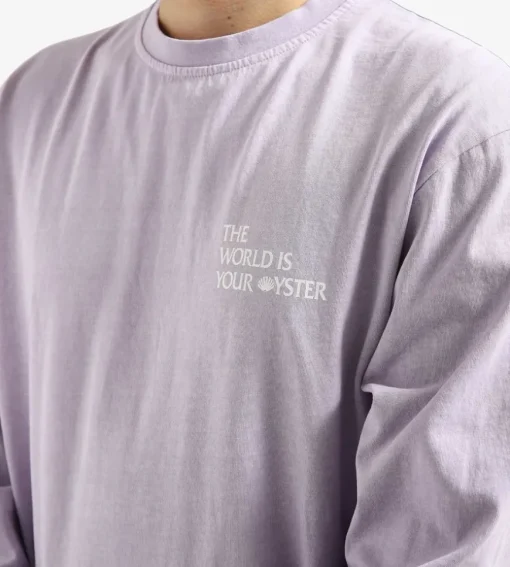 New Amsterdam Surf Association The World Longsleeve Lilac