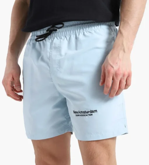 New Amsterdam Surf Association Logo Board Short Baby Blue