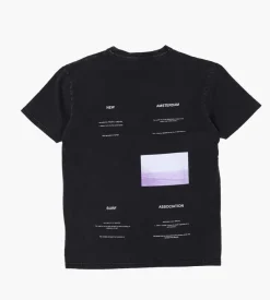 New Amsterdam Surf Association Explain Tee Black