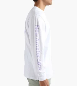 New Amsterdam Surf Association Logo Longsleeve White