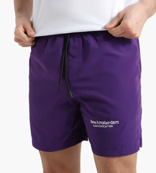 New Amsterdam Surf Association Logo Board Short Acai