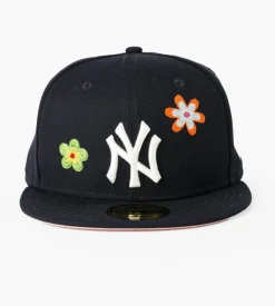 New Era Mlb Floral 59Fifty New York Yankees Navy