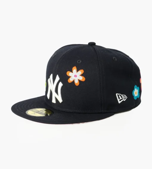 New Era Mlb Floral 59Fifty New York Yankees Navy