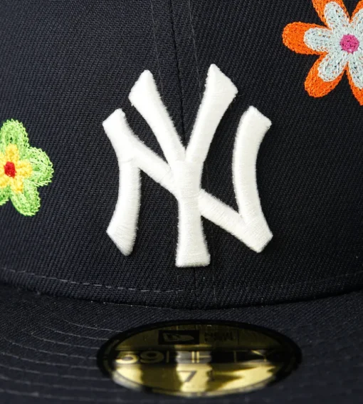 New Era Mlb Floral 59Fifty New York Yankees Navy