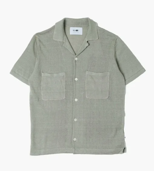Nn07 Henry Short Sleeve Knit 6565 Pale Green
