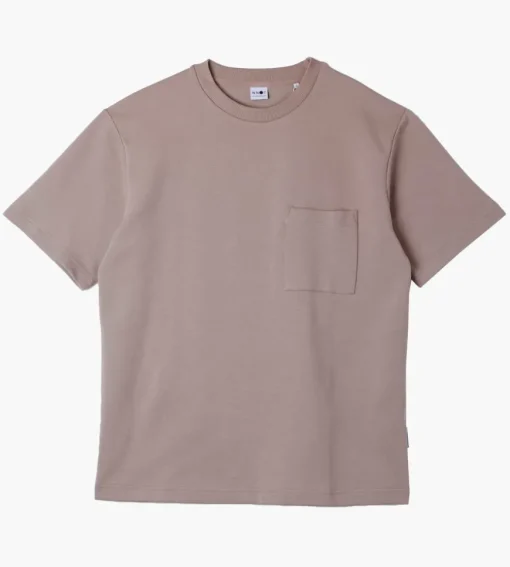 Nn07 Nat Pocket Tee 3457 Greige