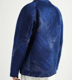 Nn07 X Byborre Cameron Kimono 3469 Deep Blue