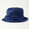 Nn07 X Byborre Henri Bucket Hat 3469 Deep Blue