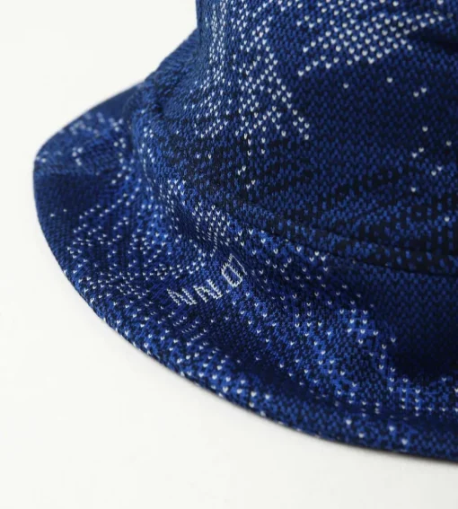 Nn07 X Byborre Henri Bucket Hat 3469 Deep Blue