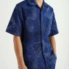 Nn07 X Byborre Romer Shirt 3468 Azure Blue