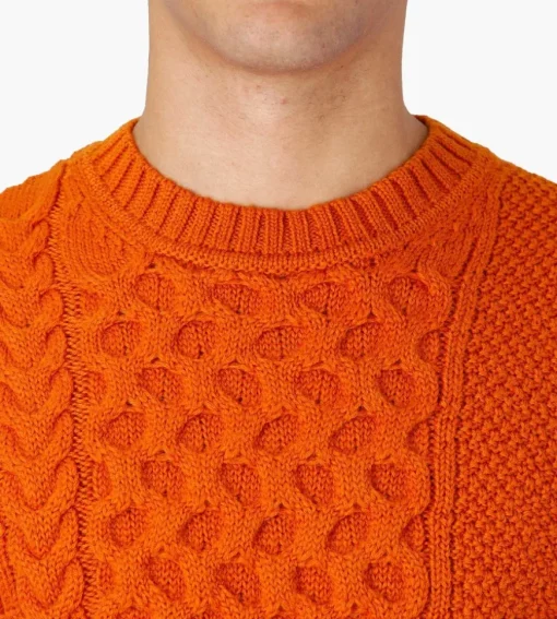 Norse Projects Arild Cable Burnt Orange