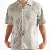 Norse Projects Carsten Print Shirt Light Khaki