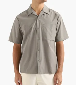 Norse Projects Carsten Travel Light Shirt Concrete Grey