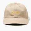 Norse Projects Chainstitch Logo Twill Cap Utility Khaki