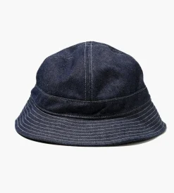Norse Projects Denim Bucket Hat Indigo