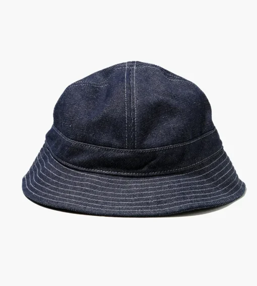 Norse Projects Denim Bucket Hat Indigo