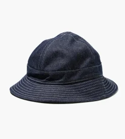 Norse Projects Denim Bucket Hat Indigo