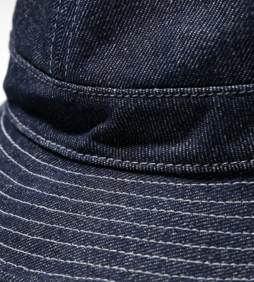 Norse Projects Denim Bucket Hat Indigo