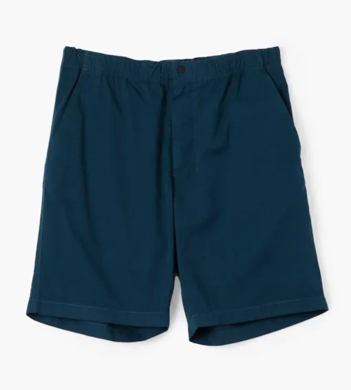 Norse Projects Ezra Light Twill Shorts Deep Marine