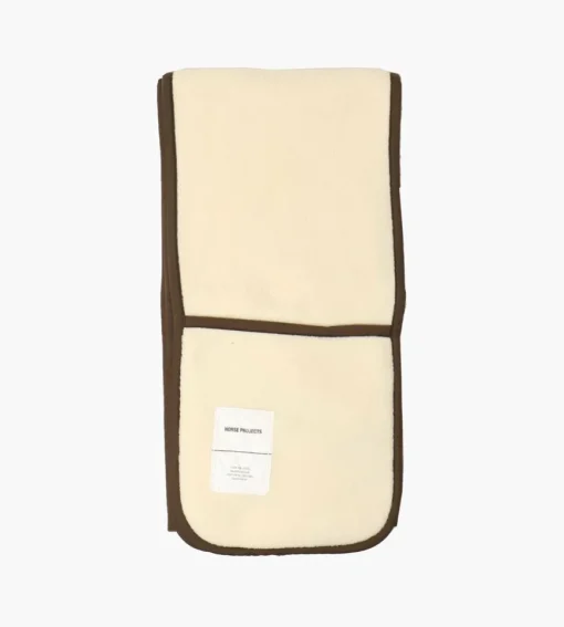 Norse Projects Gunner Fleece Scarf Ecru