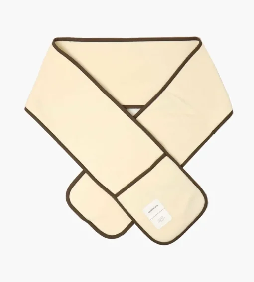Norse Projects Gunner Fleece Scarf Ecru