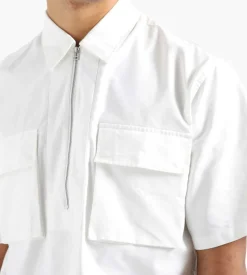 Norse Projects Ivan Cordura Tab Series Shirt White