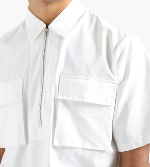 Norse Projects Ivan Cordura Tab Series Shirt White