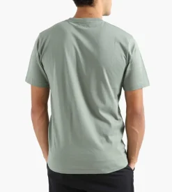 Norse Projects Johannes Collage Tee Dried Sage Green